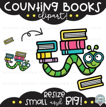 Counting Books Clipart - Image 3