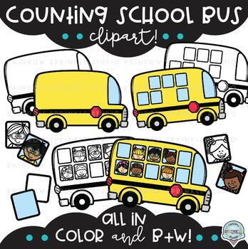 Counting School Bus Clipart - Image 2