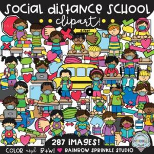 Social Distance School MEGA Set