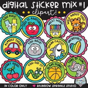 Digital Sticker Mix 1