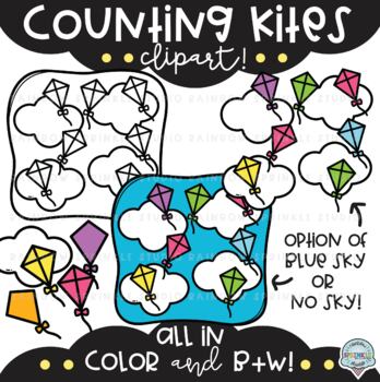 Counting Kites Clipart - Image 2