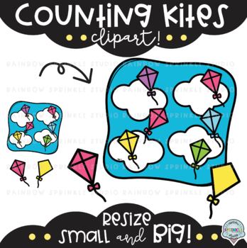 Counting Kites Clipart - Image 3