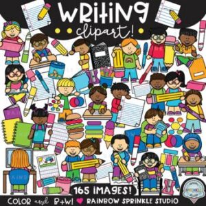Writing Clipart MEGA Set!