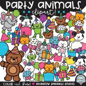 Party Animals Clipart
