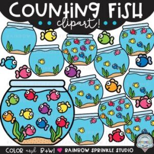 Counting Fish Clipart
