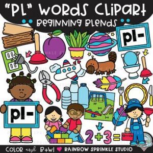 PL Words Clipart