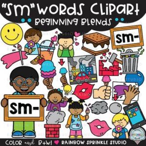 SM Words Clipart