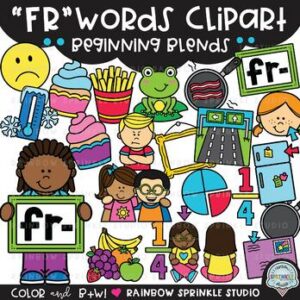 FR Words Clipart