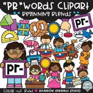 PR Words Clipart