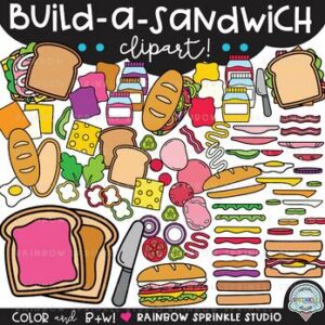 Build a Sandwich Clipart MEGA Set!
