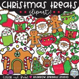 Christmas Treats Clipart!