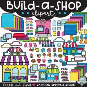 Build a Shop Clipart MEGA Set!