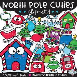 North Pole Cuties Clipart!