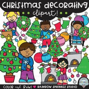 Christmas Decorating Clipart!
