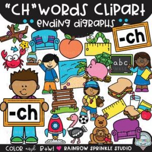 CH Words Clipart