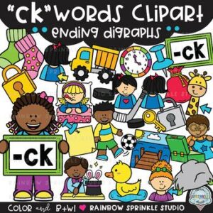 CK Words Clipart