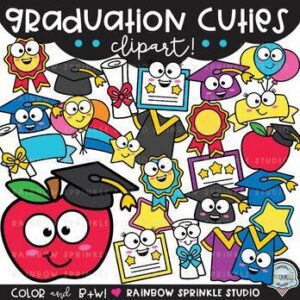 Graduation Cuties Clipart!