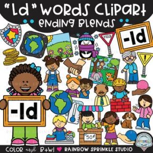 LD Words Clipart