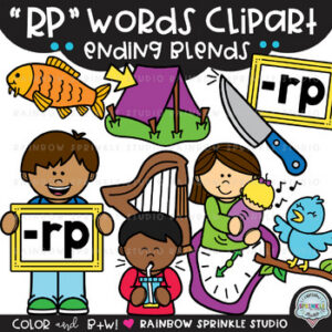RP Words Clipart