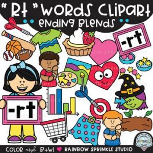 RT Words Clipart