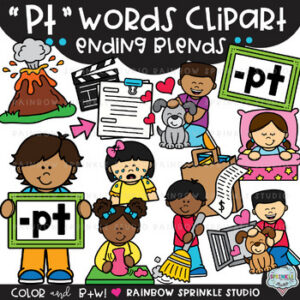 PT Words Clipart