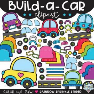 Build a Car Clipart!