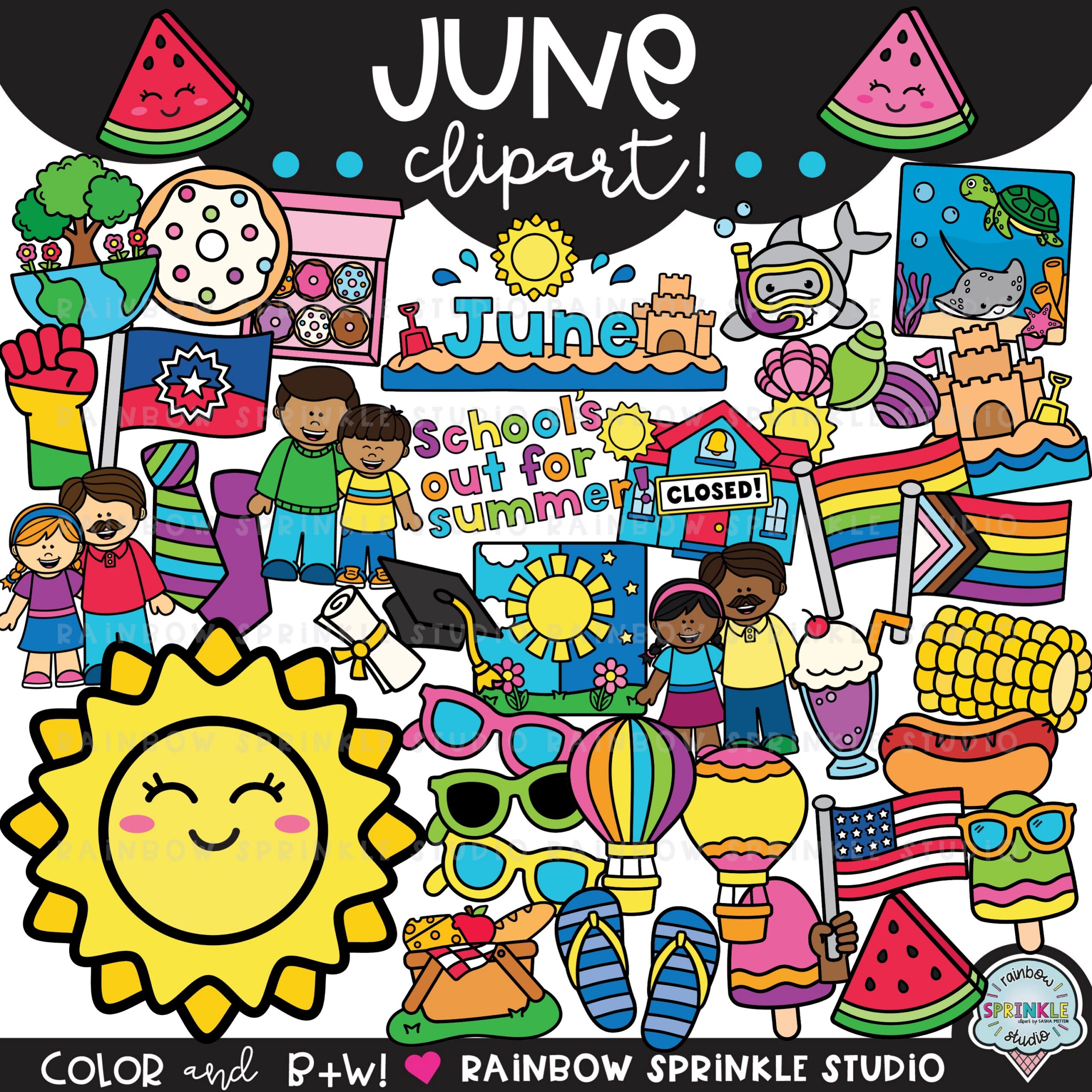 Months of the Year Clipart SUPER Bundle! - Image 11