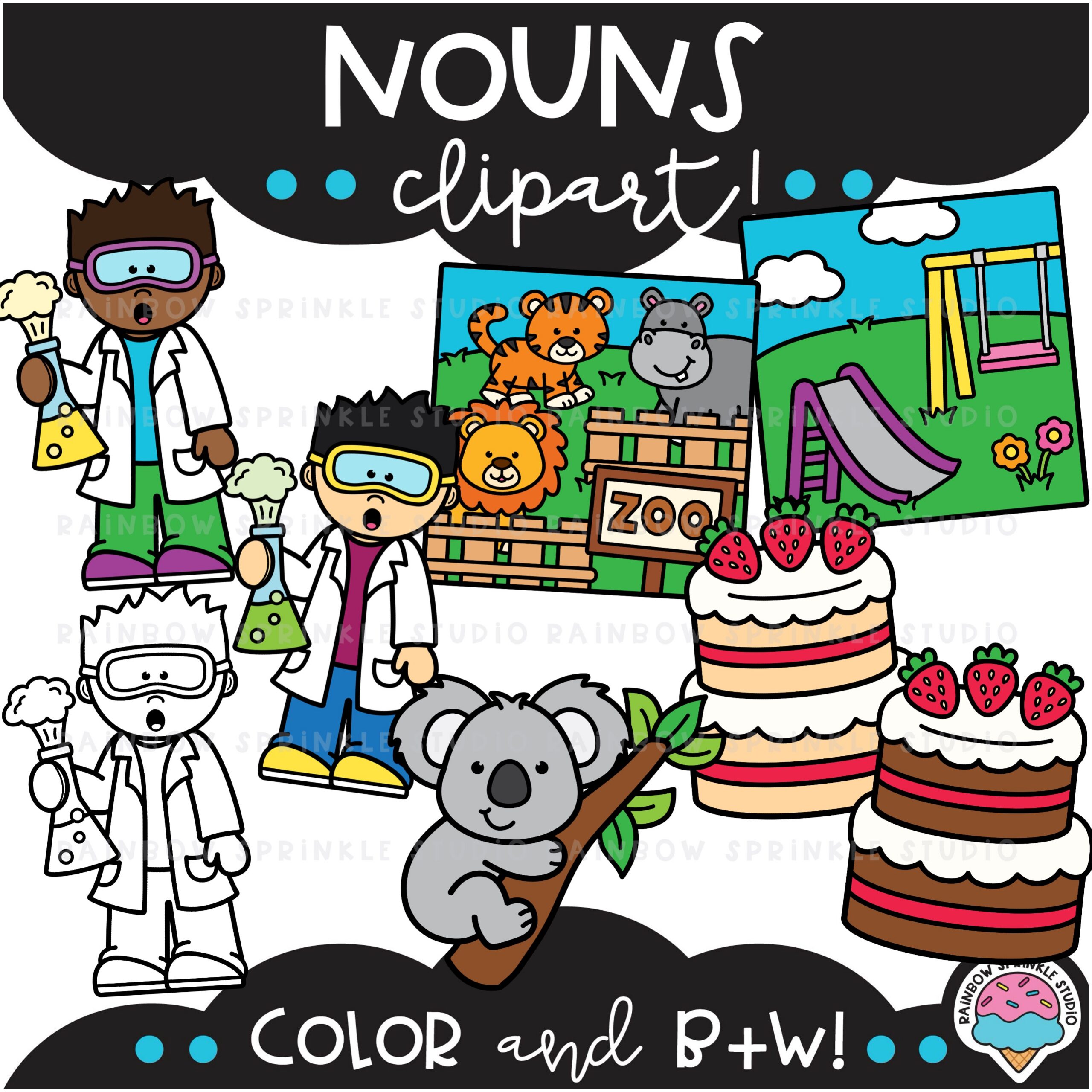 Nouns Clipart Set! - Image 2