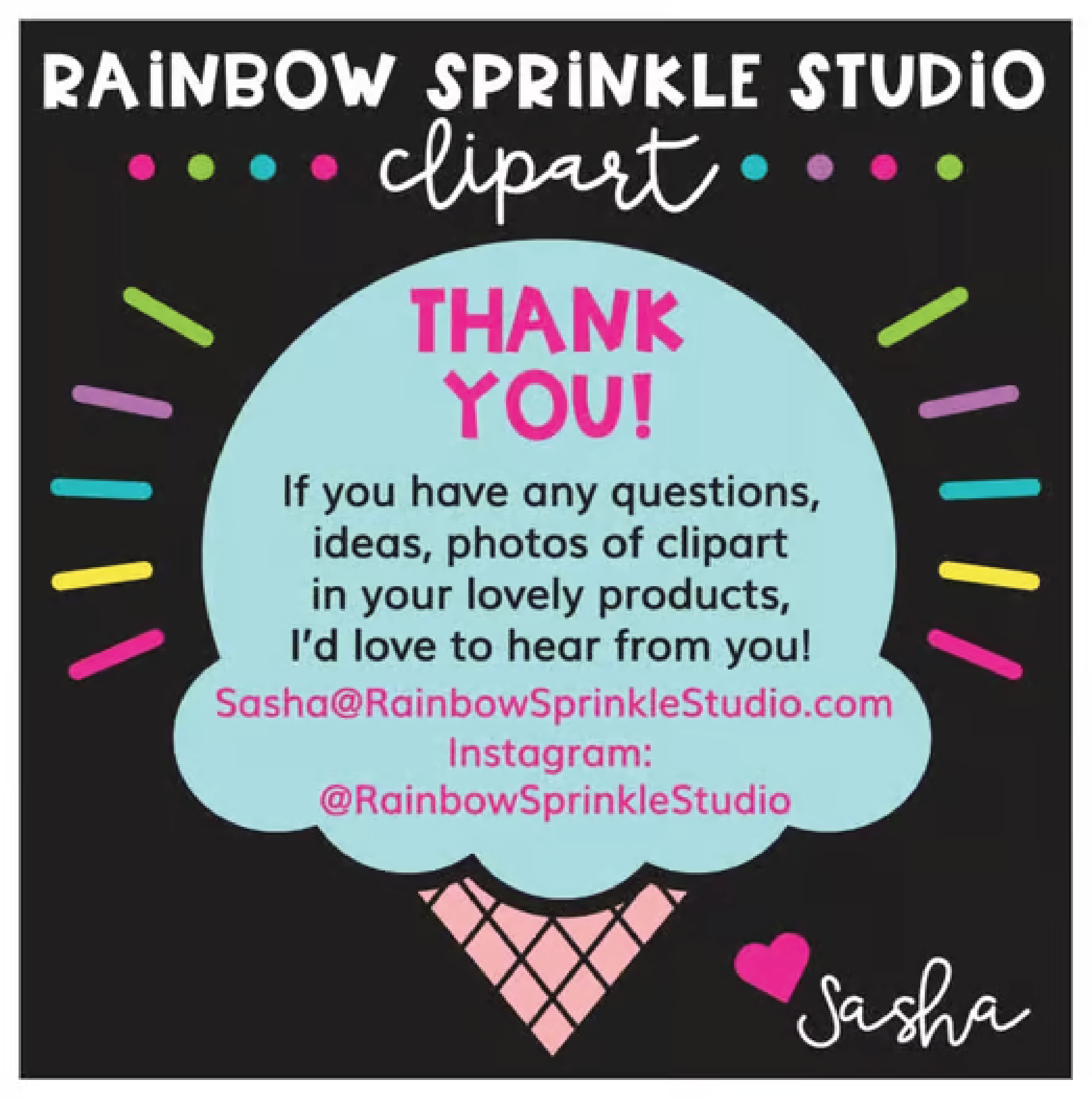 Summer Pin Poke Clipart Set! - Image 4